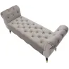 Banc en tissu Paris 120 x 40 x 60 cm