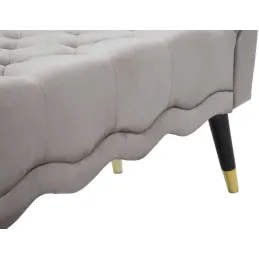 Banc en tissu Paris 120 x 40 x 60 cm