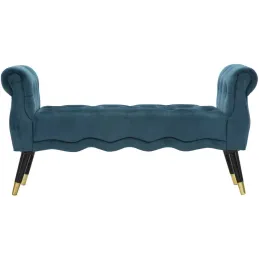 Banc en tissu Paris 120 x 40 x 60 cm