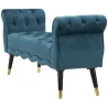 Banc en tissu Paris 120 x 40 x 60 cm