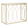 Console en métal doré Arab 96.5 x 41 x 78 cm