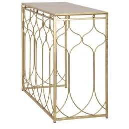 Console en métal doré Arab 96.5 x 41 x 78 cm