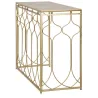 Console en métal doré Arab 96.5 x 41 x 78 cm
