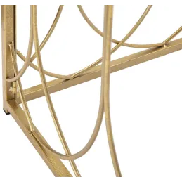 Console en métal doré Arab 96.5 x 41 x 78 cm