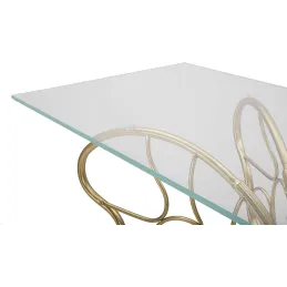 Console en métal doré Butterfly 110 x 40 x 76 cm