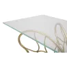 Console en métal doré Butterfly 110 x 40 x 76 cm