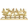 Etagère chevet en métal doré Butterfly 43 x 19.2 x 16.5 cm (Lot de 2)