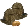 Patatières en osier (Lot de 2)