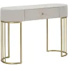 Console en métal avec tiroir Montpellier 100 x 40 x 75 cm