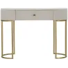 Console en métal avec tiroir Montpellier 100 x 40 x 75 cm