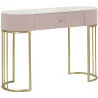 Console en métal avec tiroir Montpellier 100 x 40 x 75 cm