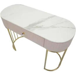 Console en métal avec tiroir Montpellier 100 x 40 x 75 cm