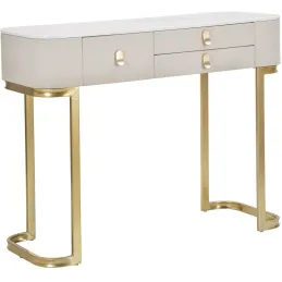 Console en métal et bois Beauty 100 x 40 x 80 cm