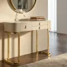 Console en métal et bois Beauty 100 x 40 x 80 cm