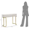 Console en métal et bois Beauty 100 x 40 x 80 cm