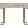 Console en métal et bois Beauty 100 x 40 x 80 cm