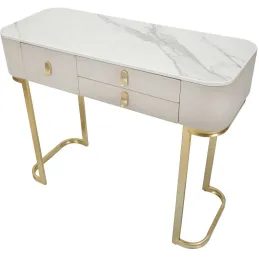 Console en métal et bois Beauty 100 x 40 x 80 cm