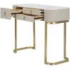 Console en métal et bois Beauty 100 x 40 x 80 cm
