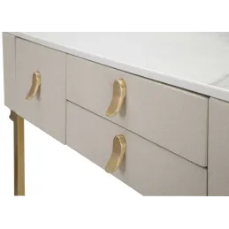Console en métal et bois Beauty 100 x 40 x 80 cm
