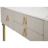 Console en métal et bois Beauty 100 x 40 x 80 cm