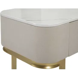 Console en métal et bois Beauty 100 x 40 x 80 cm