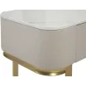 Console en métal et bois Beauty 100 x 40 x 80 cm