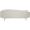 Canapé en tissu 3 places Oslo 185 x 84 x 68 cm