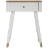 Table de chevet en bois de frêne Matera 45 x 32 x 62 cm