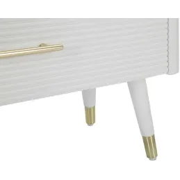 Commode en bois de frêne Matera 78 x 37 x 80 cm