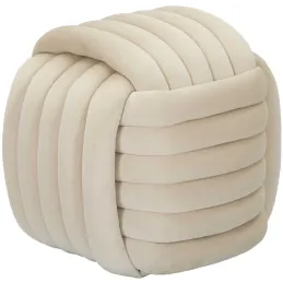Pouf en tissu Softy 45 x 45 x 45 cm