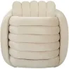 Pouf en tissu Softy 45 x 45 x 45 cm