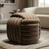 Pouf en tissu Softy 45 x 45 x 45 cm