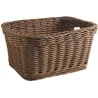 Corbeille de rangement en rotin synthétique