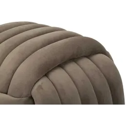 Pouf en tissu Softy 45 x 45 x 45 cm