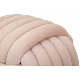 Pouf en tissu Softy 45 x 45 x 45 cm