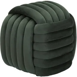 Pouf en tissu Softy 45 x 45 x 45 cm