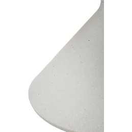 Bout de canapé en métal et céramique Zoé 45 x 39 cm