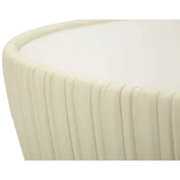 Table basse en métal et céramique Elge 71 x 38 cm
