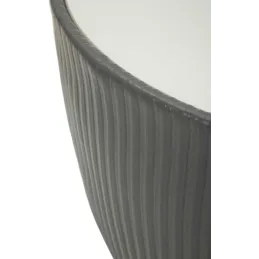 Table basse en métal et céramique Elge 46 x 45 cm