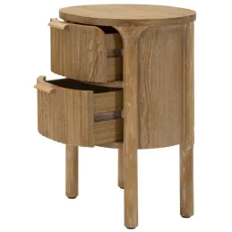 Table de chevet en bois de sapin Gothenburg 38 x 34.5 x 52 cm