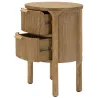 Table de chevet en bois de sapin Gothenburg 38 x 34.5 x 52 cm