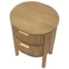 Table de chevet en bois de sapin Gothenburg 38 x 34.5 x 52 cm