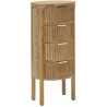 Chiffonnier en bois de sapin Gothenburg 38 x 33.5 x 82 cm
