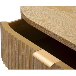 Commode en bois de sapin Gothenburg 81 x 46 x 82 cm