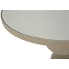 Bout de canapé avec plateau miroir Dune