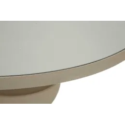 Bout de canapé avec plateau miroir Dune