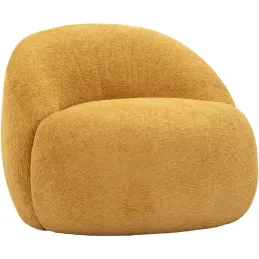 Fauteuil en tissu Ginevra 81 x 78 x 64 cm
