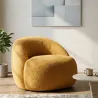 Fauteuil en tissu Ginevra 81 x 78 x 64 cm