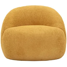 Fauteuil en tissu Ginevra 81 x 78 x 64 cm