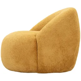Fauteuil en tissu Ginevra 81 x 78 x 64 cm
